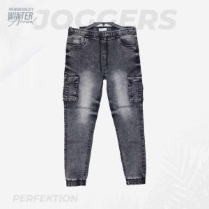 Denim Joggers Black wash
