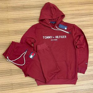 TH Maroon Hoodie Tracksuit TH02