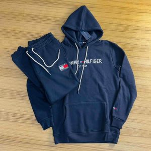 TH Navy Blue Hoodie Tracksuit TH02