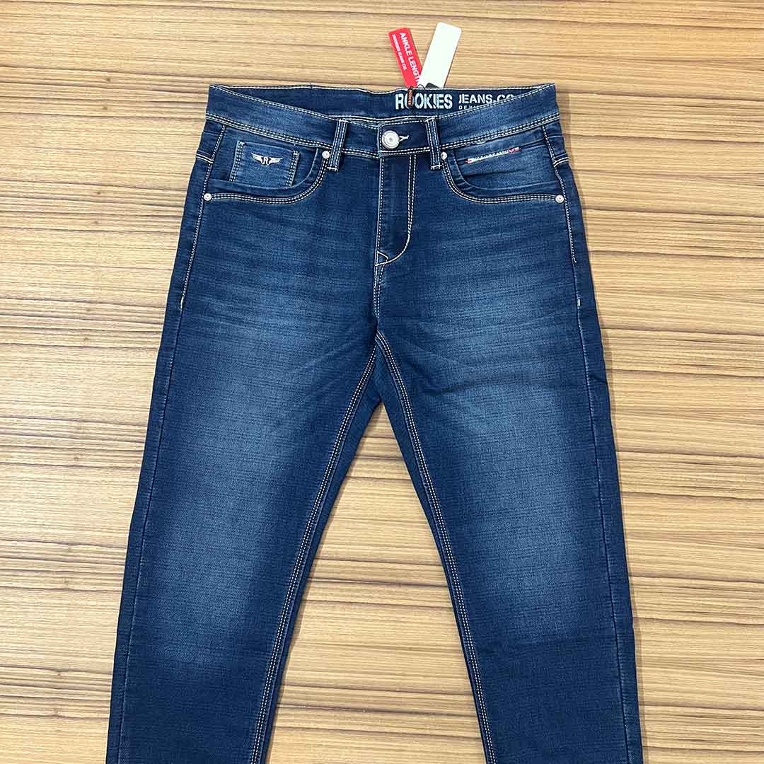 Rookies Classic Denim Jeans- Deep Wash - DP03