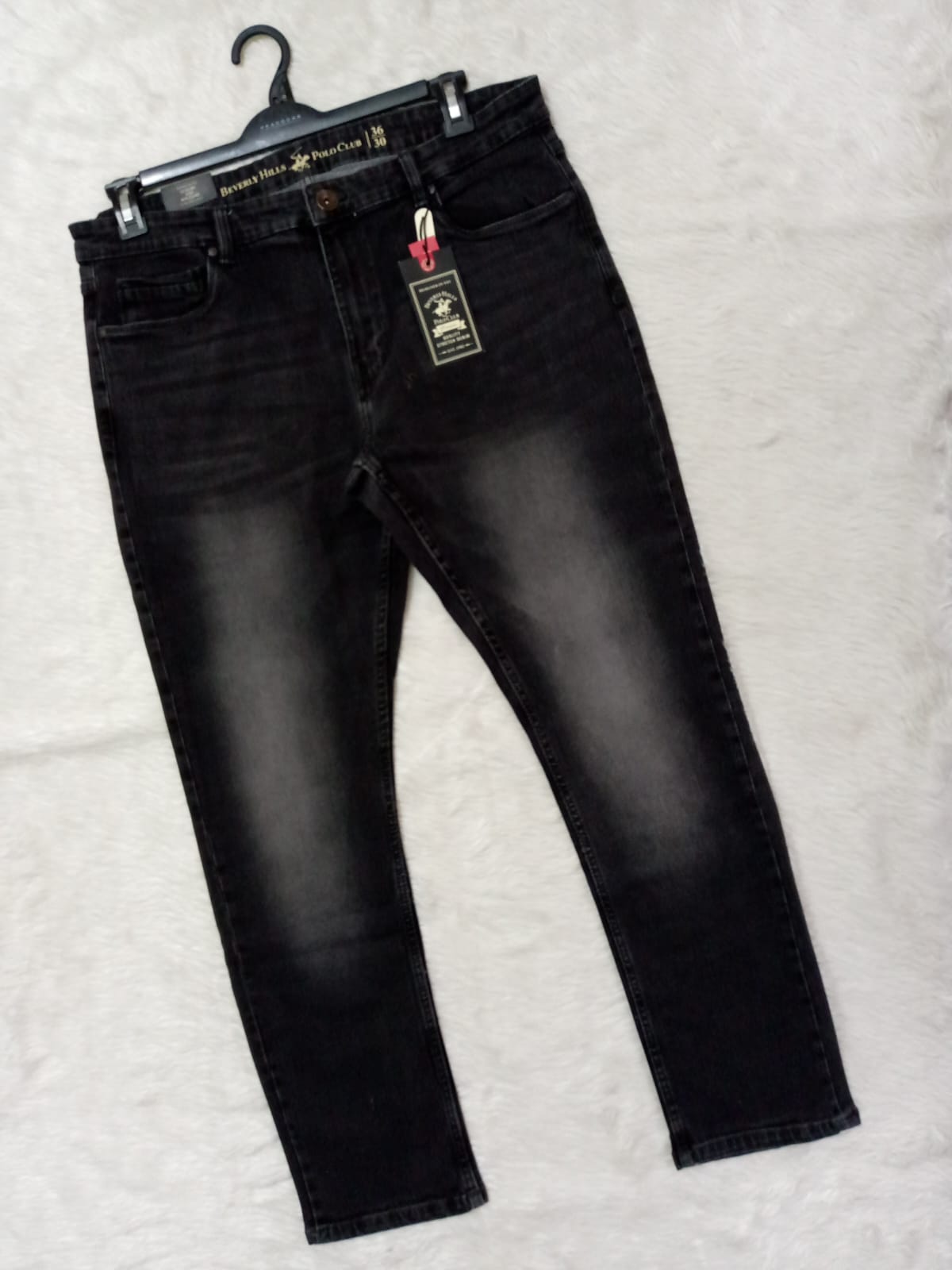 Polo Club Denim Jeans- Black Wash - DP04