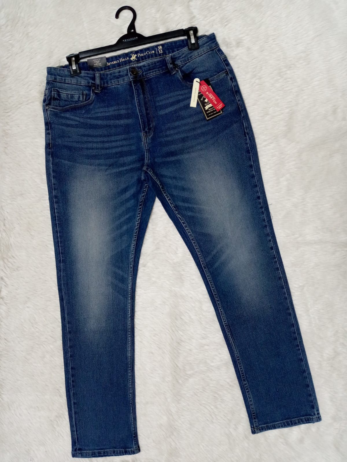 Polo Club Denim Jeans- Mid Blue Wash - DP04