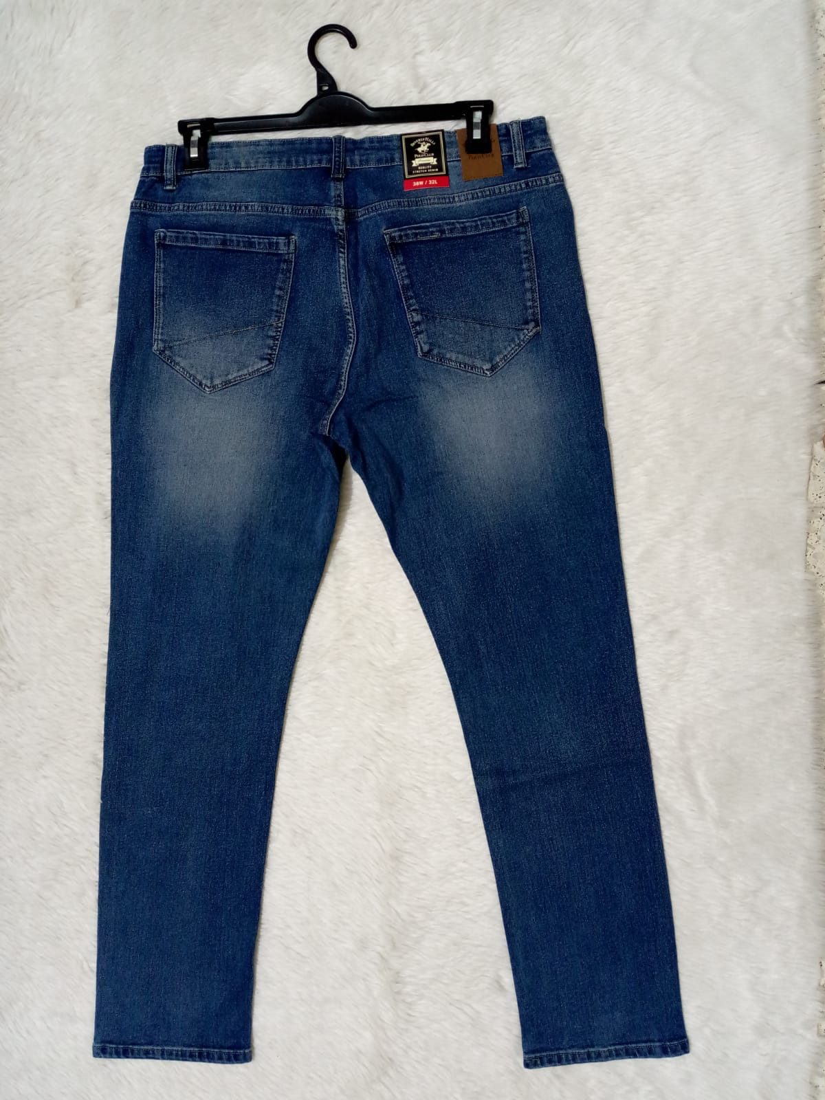 Polo Club Denim Jeans- Mid Blue Wash - DP04 - Image 2