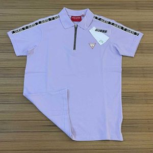 Guess Polo Shirt For Men Lavender Color - PL01