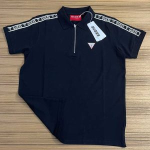 Guess Polo Shirt For Men Black Color - PL01